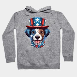 4th of July Dog #2 Hoodie